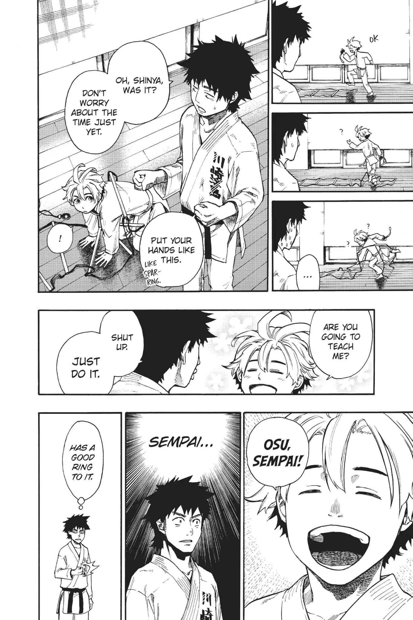 Tenohira no Netsu wo Chapter 3 page 10 - Chapter 3: The Ladder