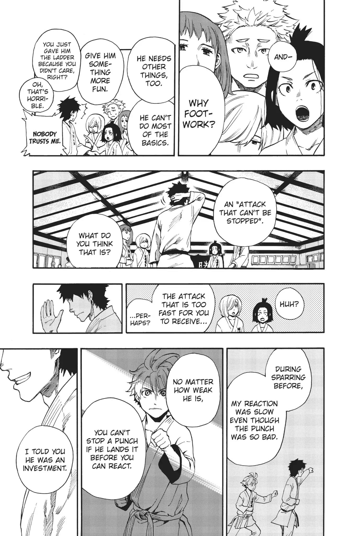 Tenohira no Netsu wo Chapter 3 page 11 - Chapter 3: The Ladder
