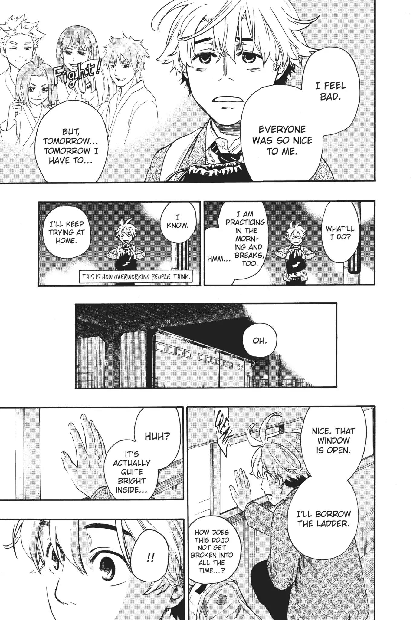 Tenohira no Netsu wo Chapter 3 page 16 - Chapter 3: The Ladder