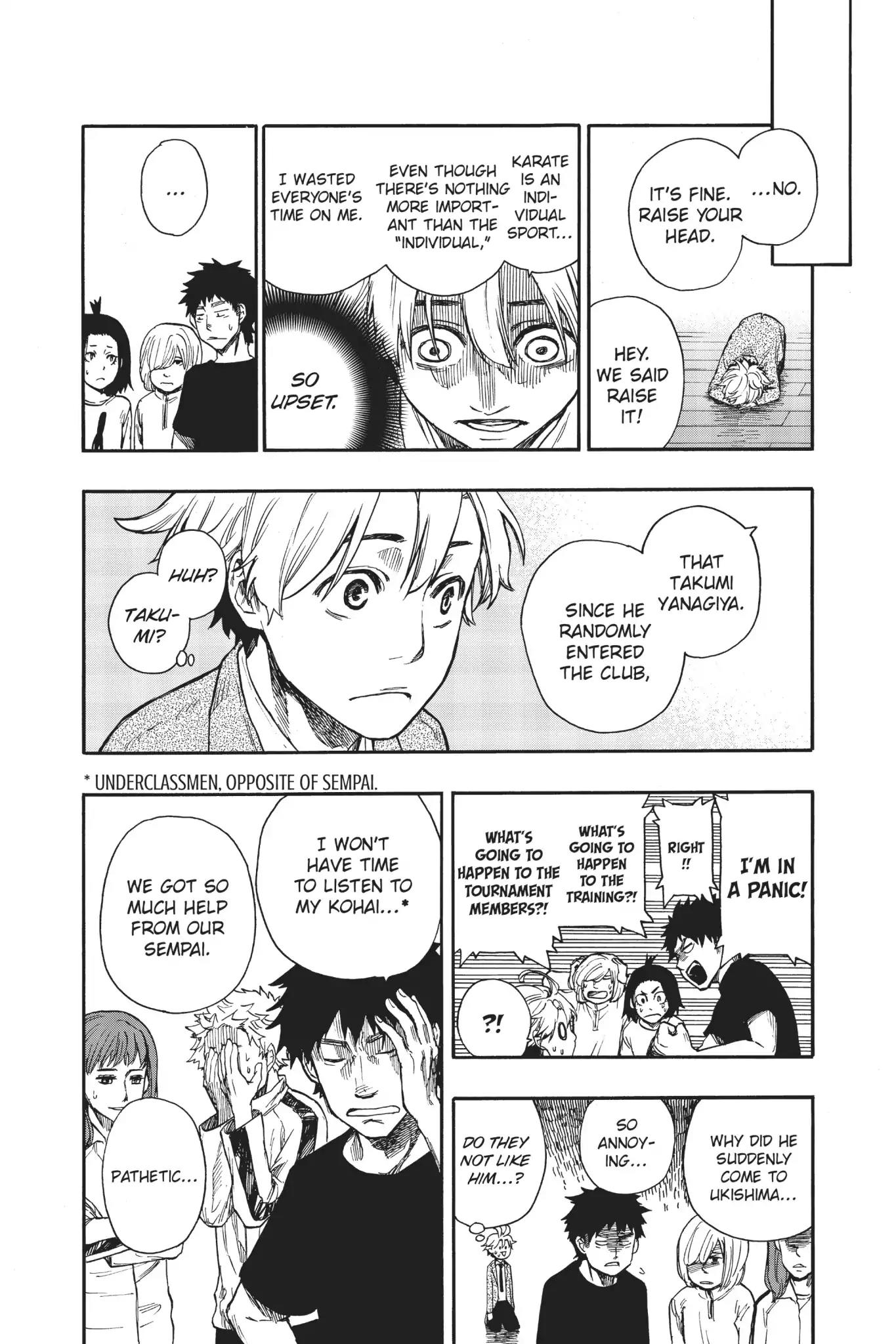 Tenohira no Netsu wo Chapter 3 page 19 - Chapter 3: The Ladder