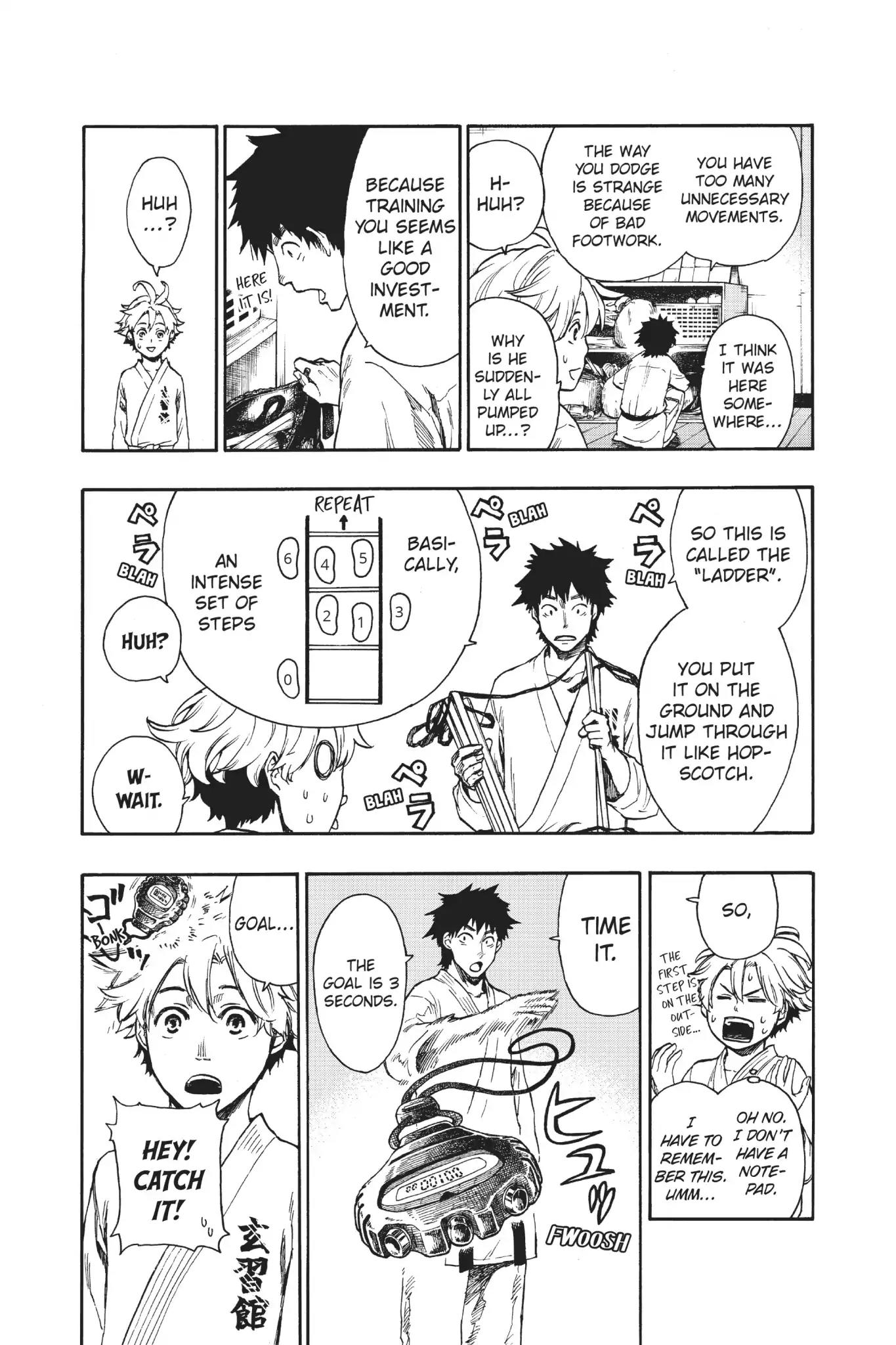 Tenohira no Netsu wo Chapter 3 page 8 - Chapter 3: The Ladder
