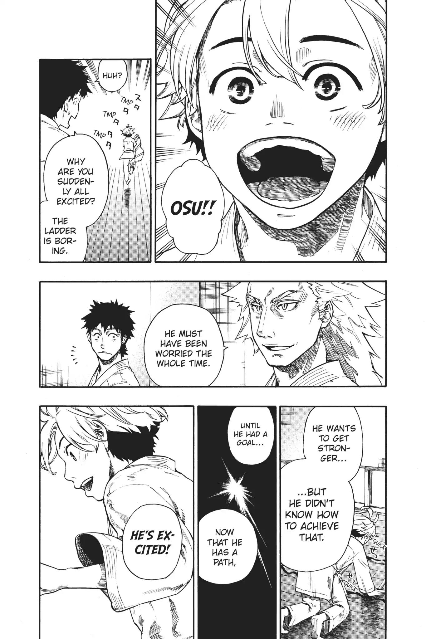 Tenohira no Netsu wo Chapter 3 page 9 - Chapter 3: The Ladder