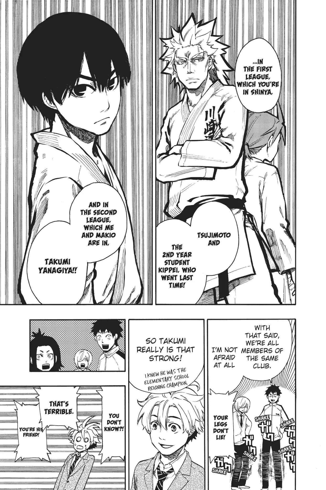 Tenohira no Netsu wo Chapter 4 page 7 - Chapter 4: Club War (Takumi)