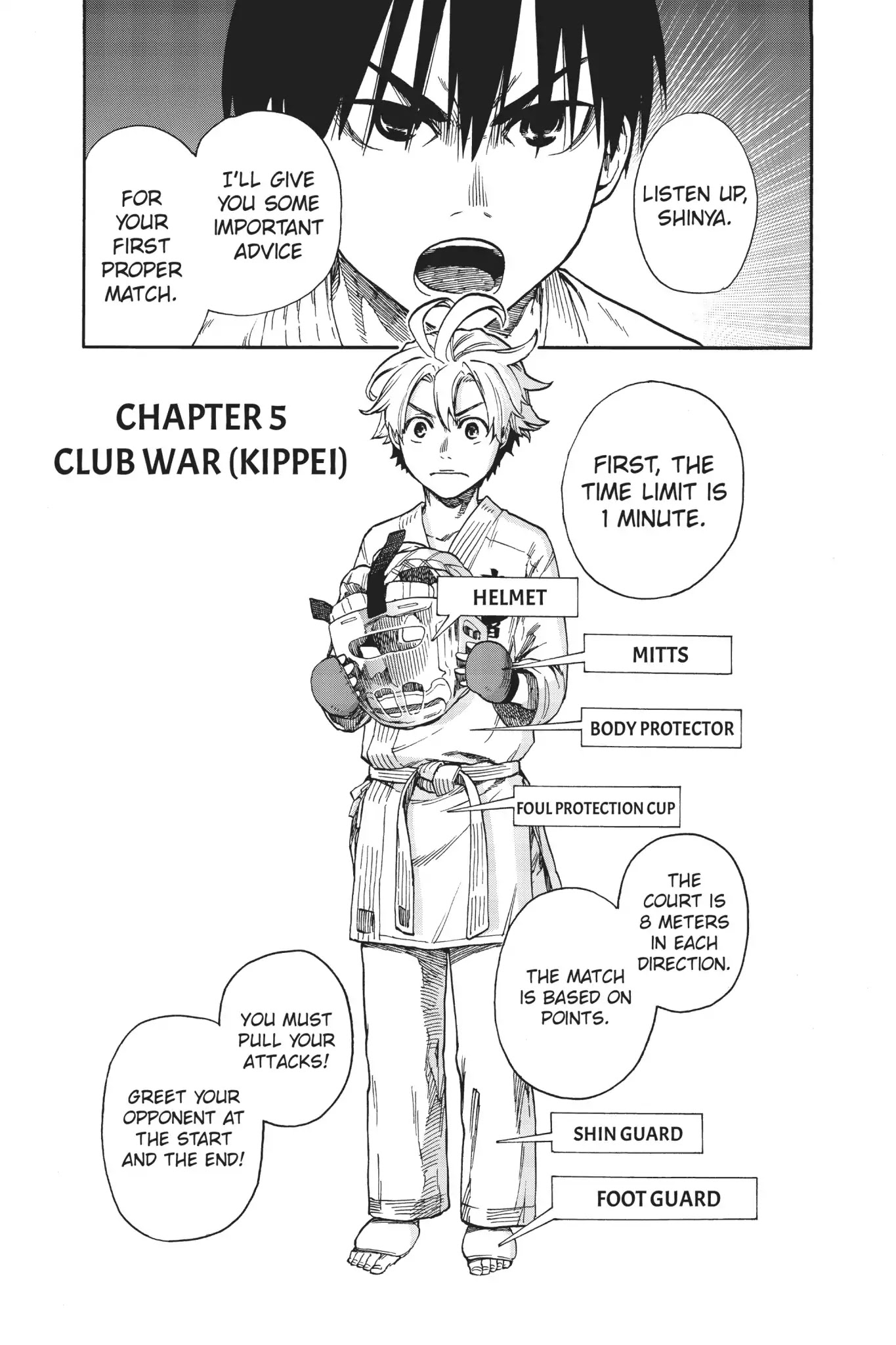 Tenohira no Netsu wo Chapter 5 page 1 - Chapter 5: Club War (Kippei)