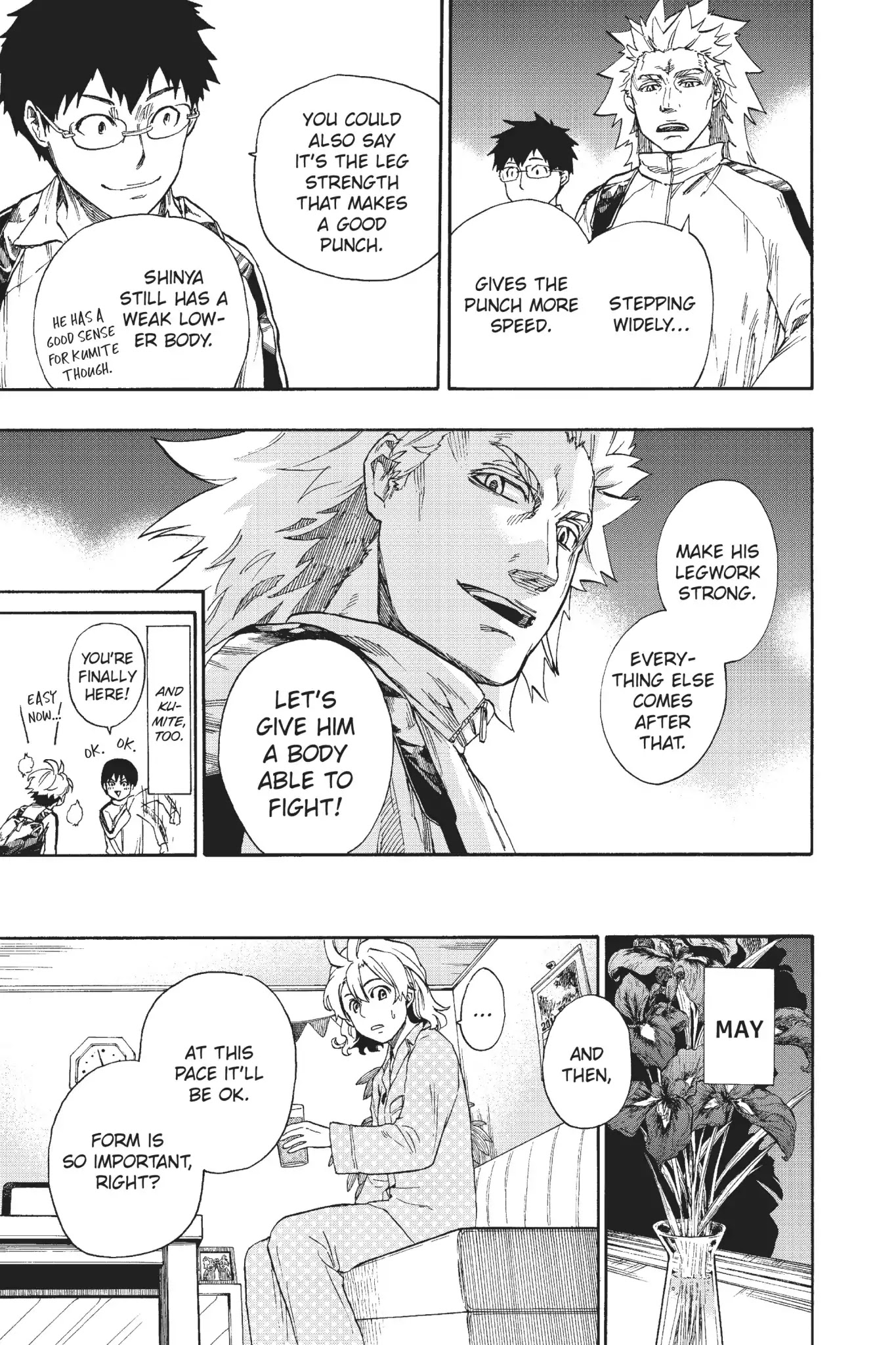 Tenohira no Netsu wo Chapter 7 page 11 - Chapter 7: Basic Movements