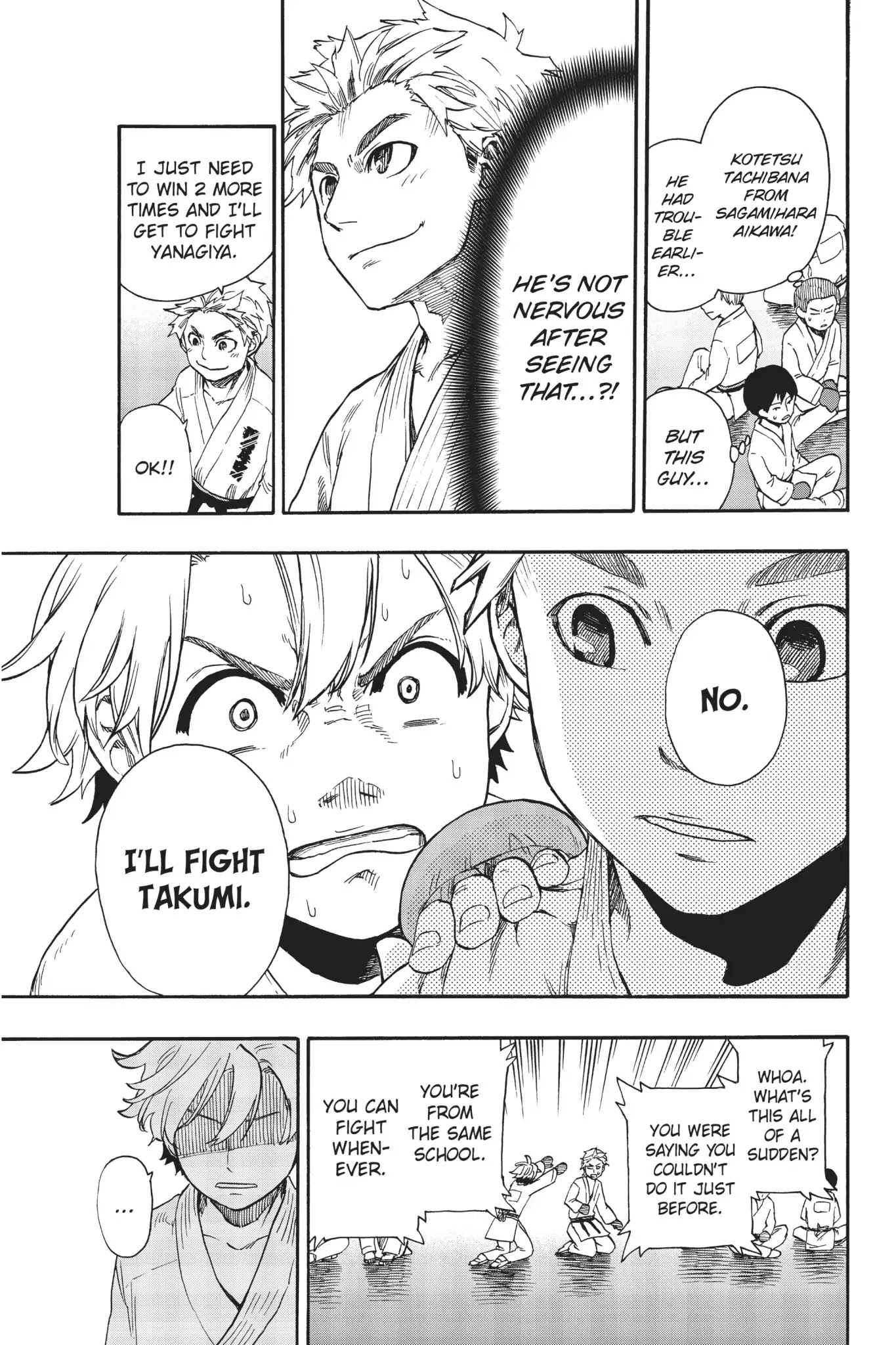 Tenohira no Netsu wo Chapter 9 page 11 - Chapter 9: Prefecture Tournament: Individual Fight 2