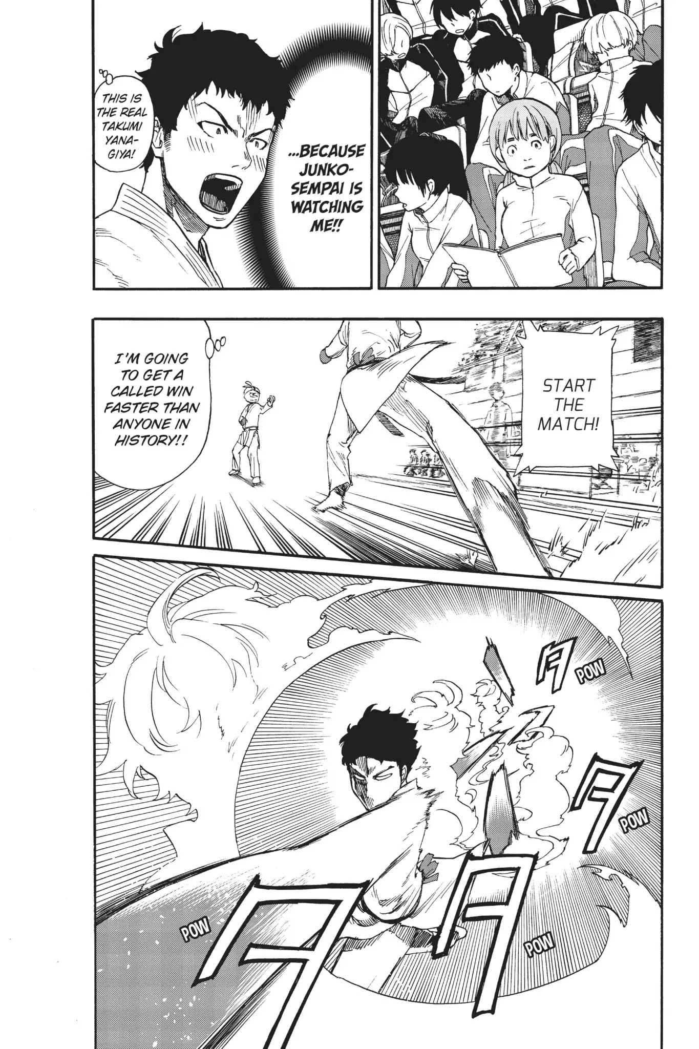 Tenohira no Netsu wo Chapter 9 page 13 - Chapter 9: Prefecture Tournament: Individual Fight 2