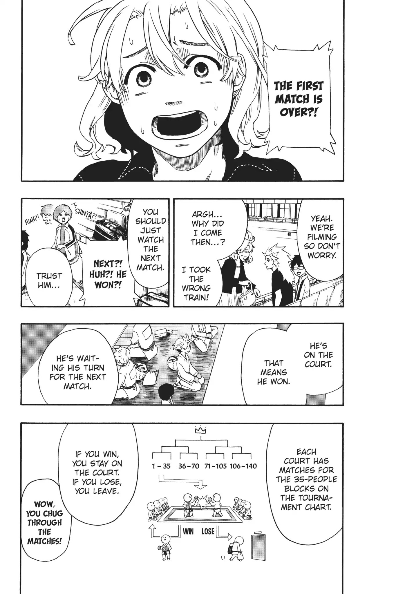 Tenohira no Netsu wo Chapter 9 page 2 - Chapter 9: Prefecture Tournament: Individual Fight 2