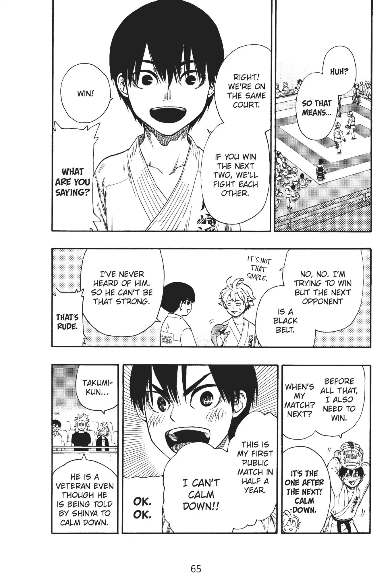 Tenohira no Netsu wo Chapter 9 page 3 - Chapter 9: Prefecture Tournament: Individual Fight 2
