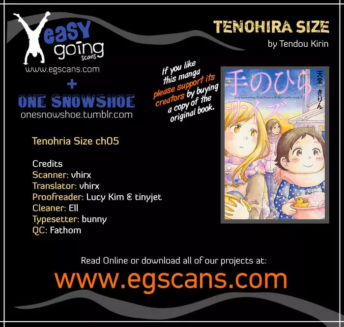 Tenohira Size. Chapter 5 page 1 - Chapter 5