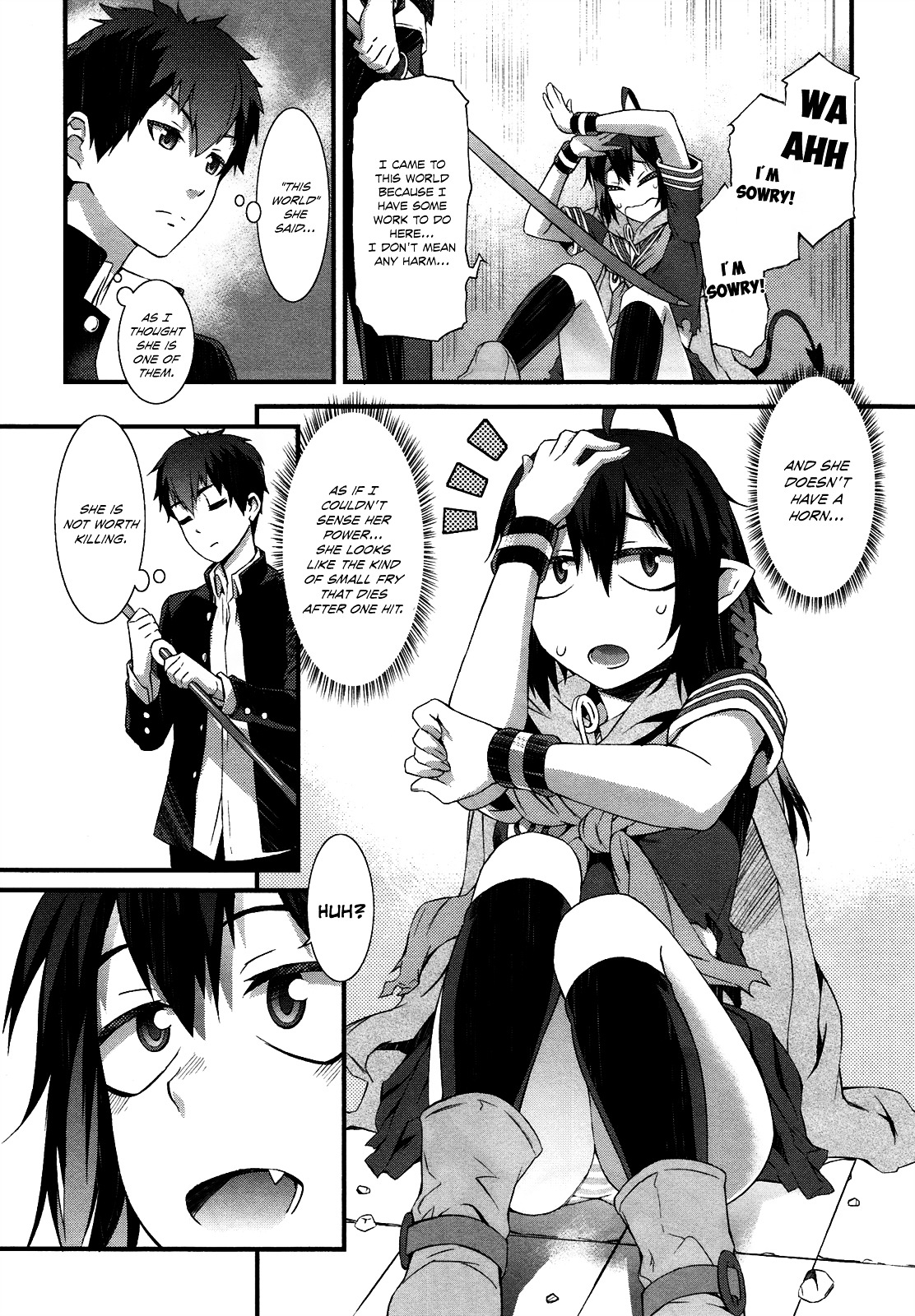 Tenraku Akuma! Demon's Core Chapter 1 page 34 - Chapter 1 : Here Comes The Good-For-Nothing Demon!