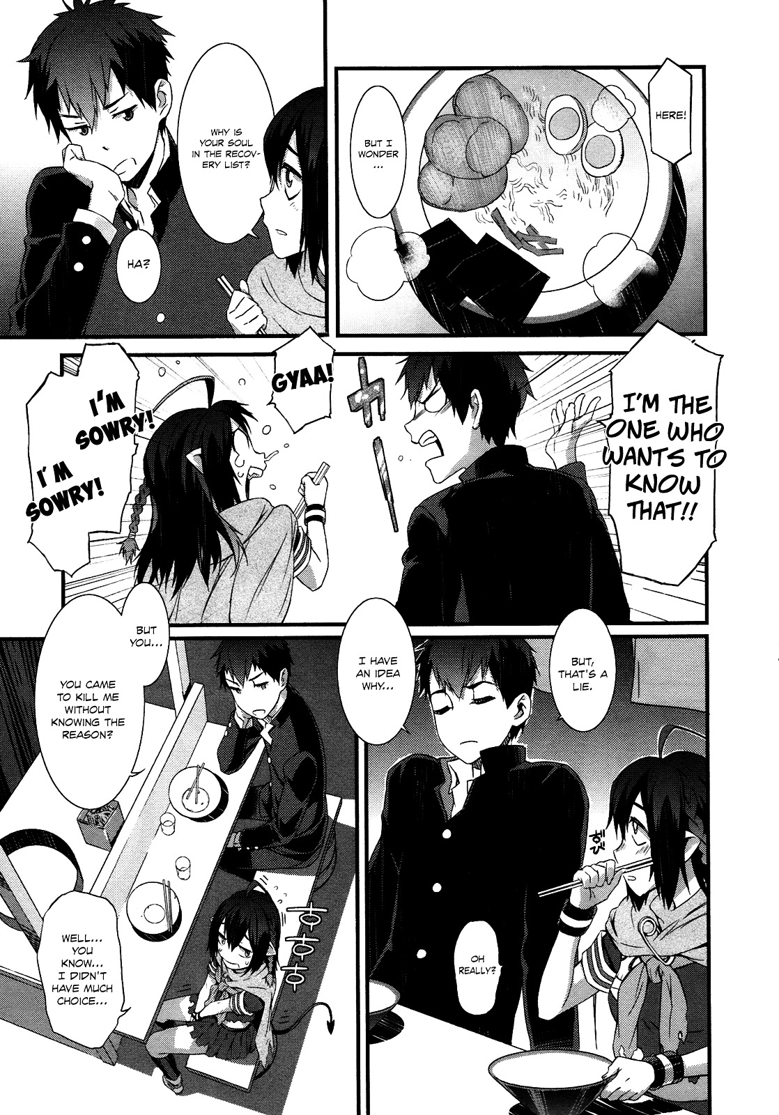 Tenraku Akuma! Demon's Core Chapter 1 page 46 - Chapter 1 : Here Comes The Good-For-Nothing Demon!
