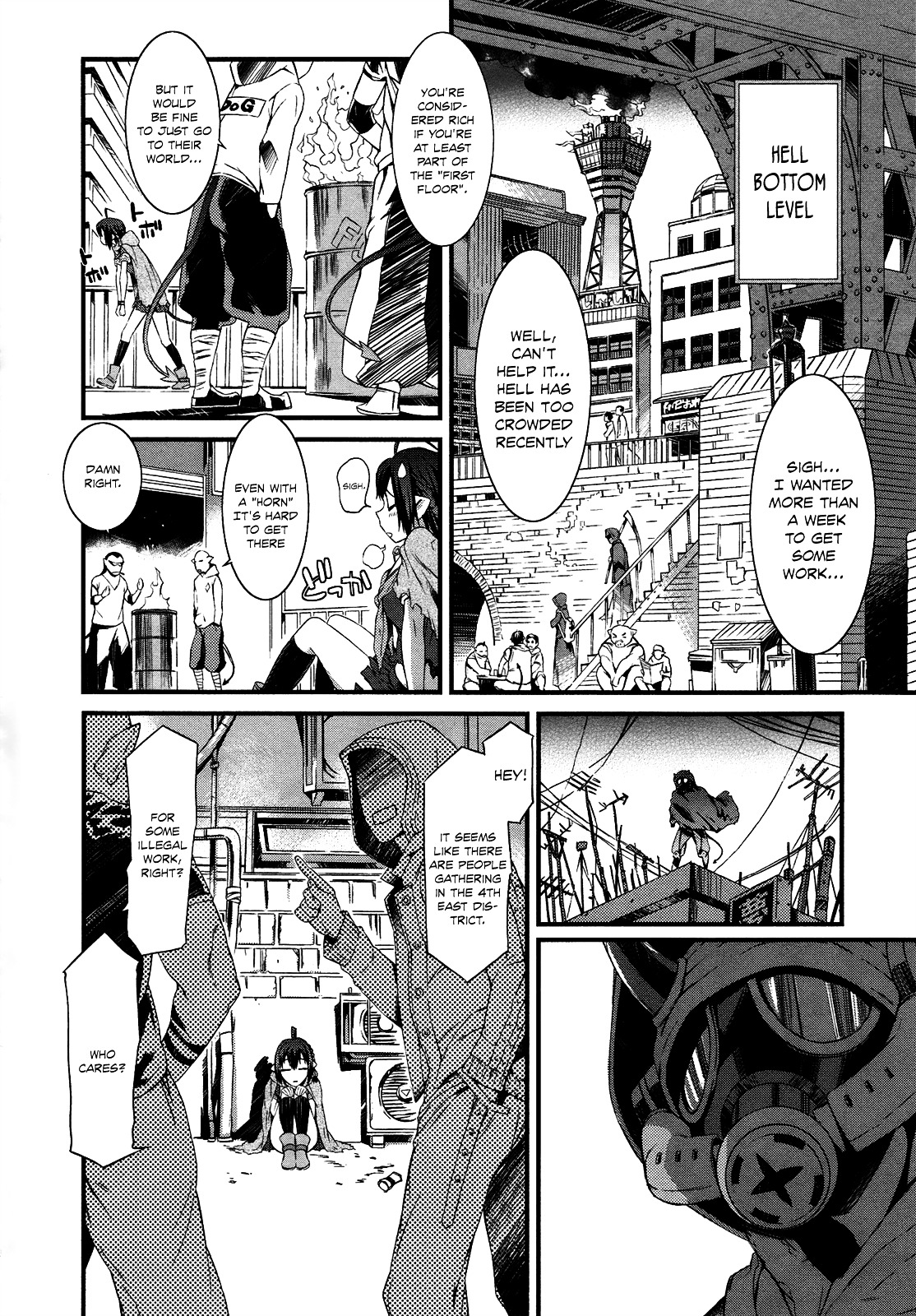 Tenraku Akuma! Demon's Core Chapter 1 page 8 - Chapter 1 : Here Comes The Good-For-Nothing Demon!