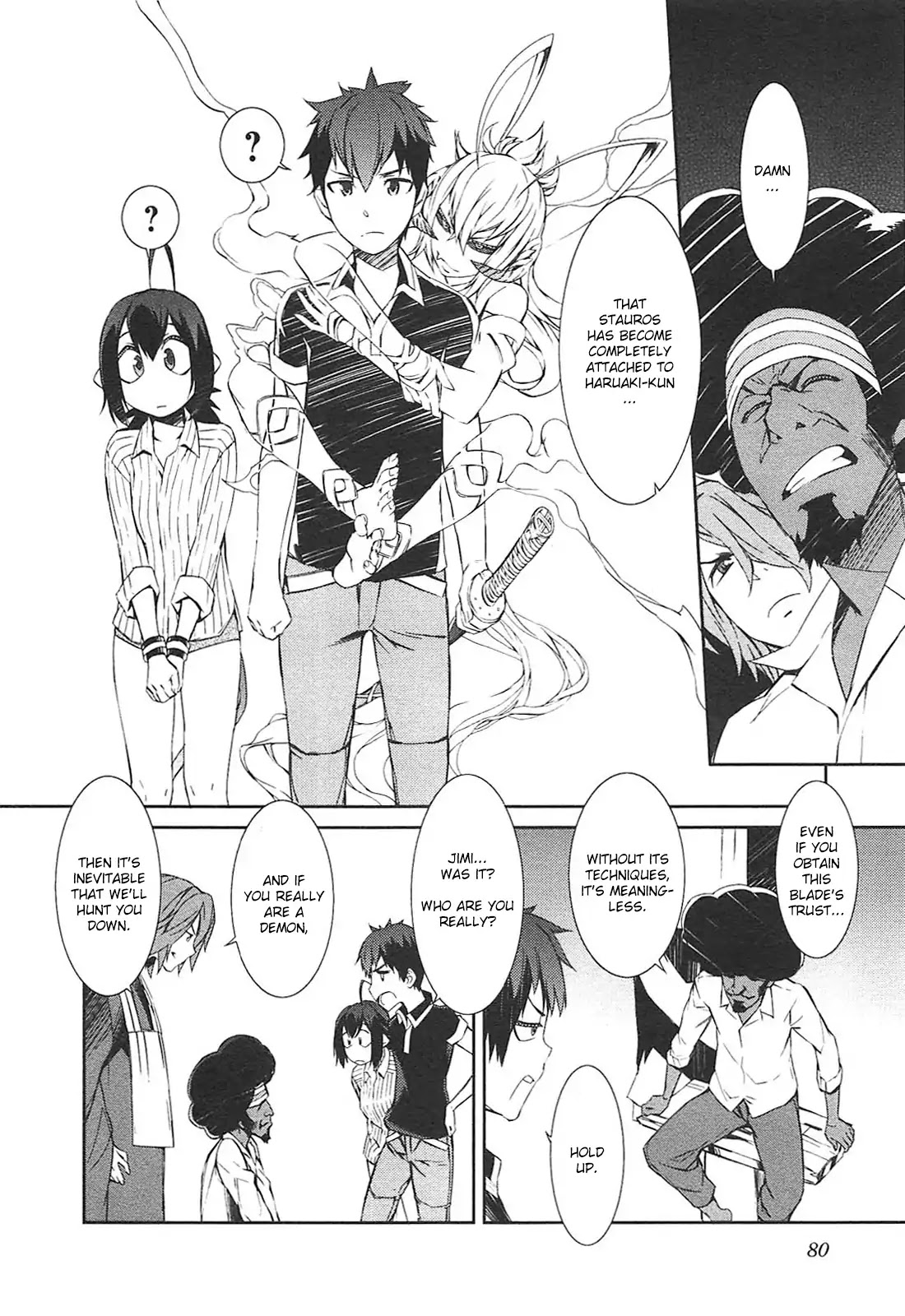 Tenraku Akuma! Demon's Core Chapter 10 page 12 - Chapter 10: An Afro Development