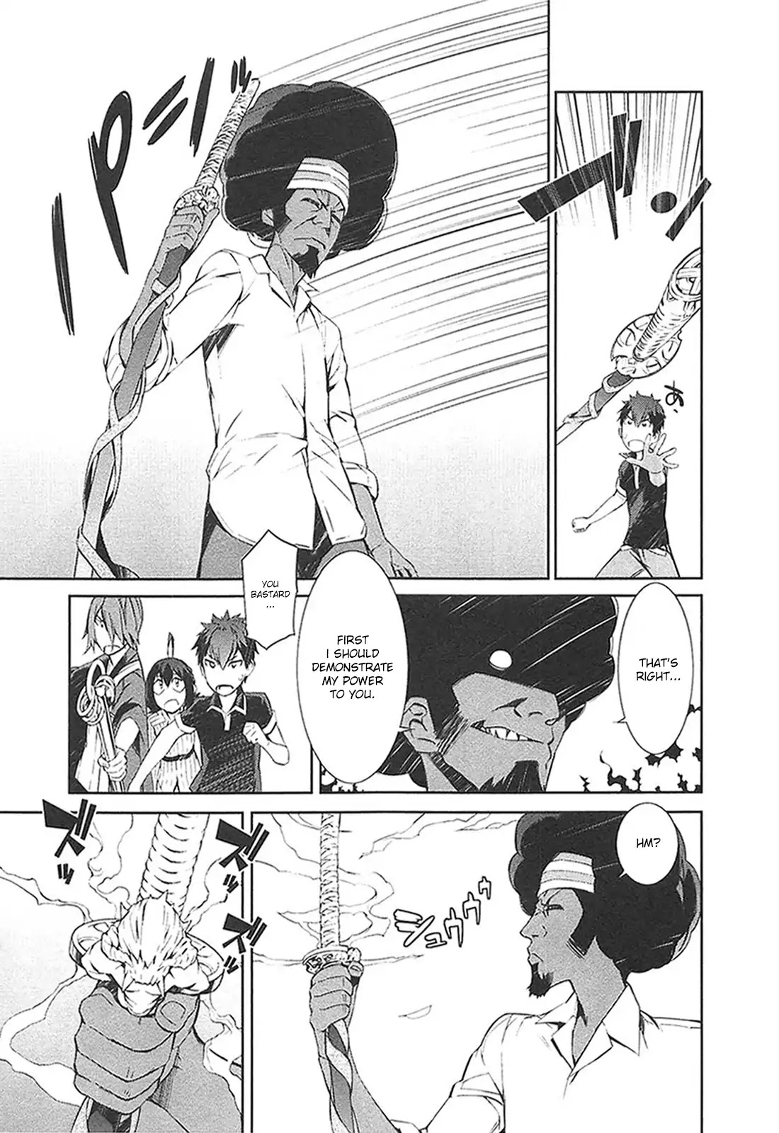 Tenraku Akuma! Demon's Core Chapter 10 page 7 - Chapter 10: An Afro Development