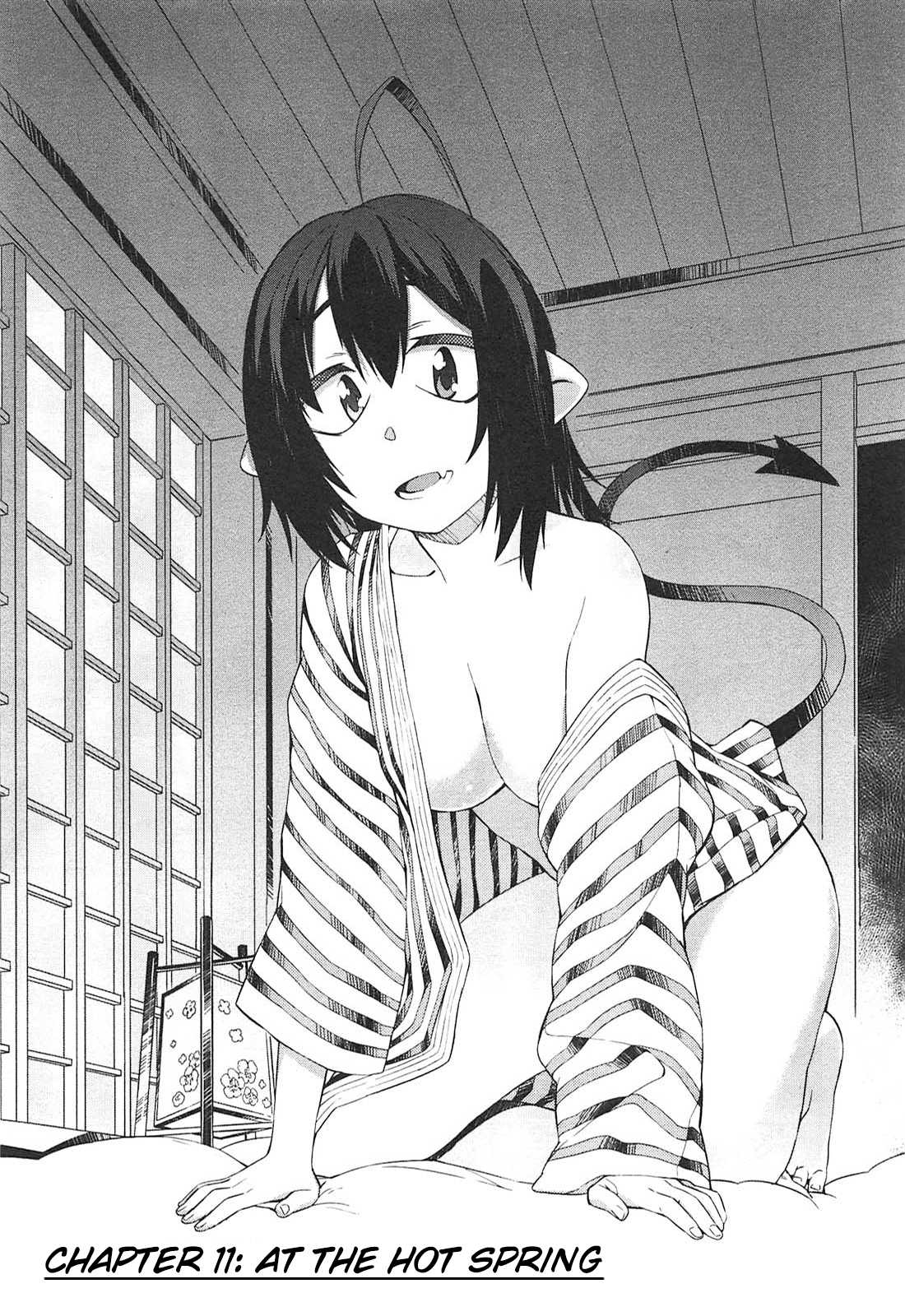 Tenraku Akuma! Demon's Core Chapter 11 page 1 - Chapter 11: At the Hot Spring