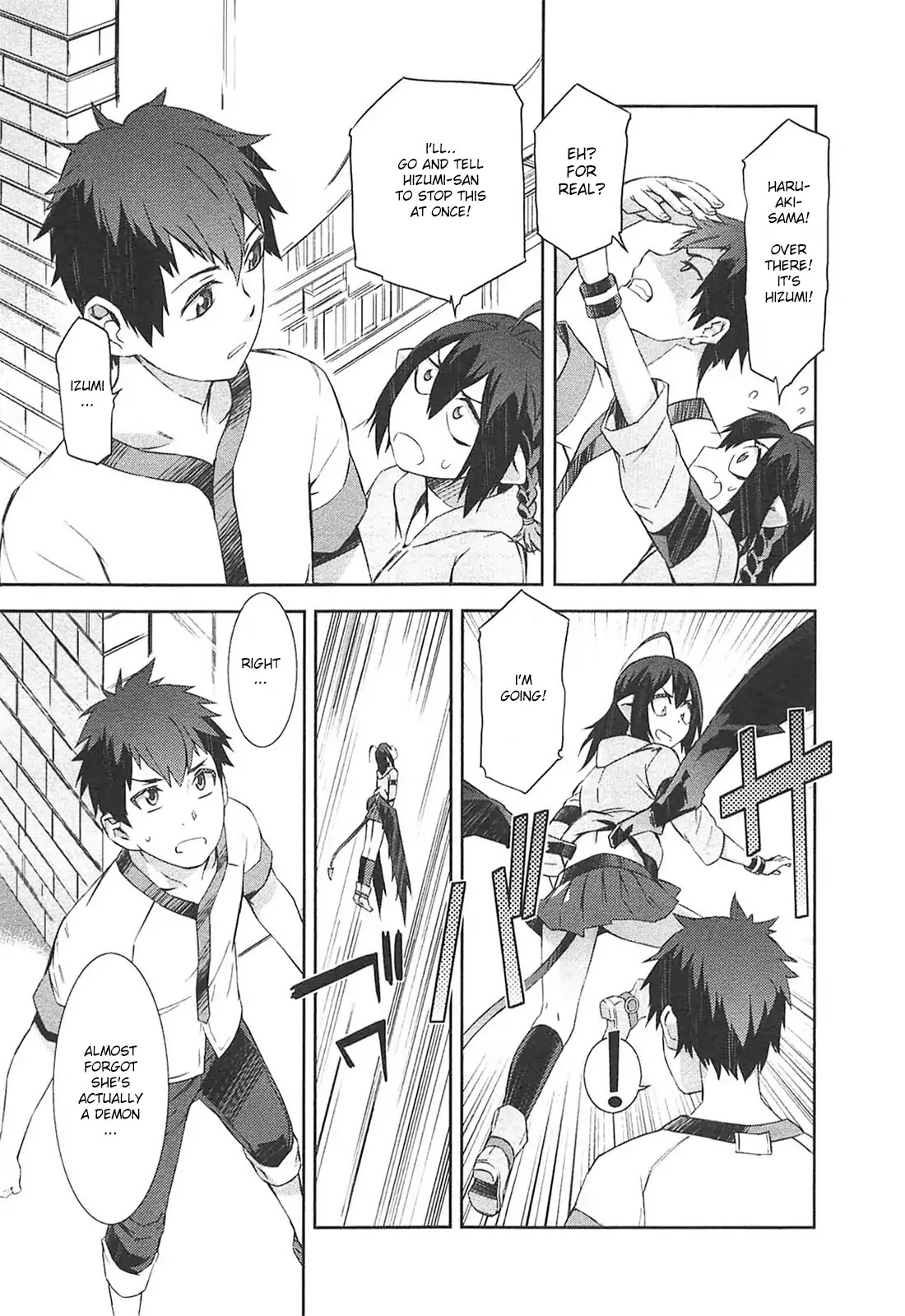 Tenraku Akuma! Demon's Core Chapter 12 page 21 - Chapter 12: Demon Invasion