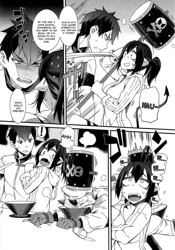 Tenraku Akuma! Demon's Core Chapter 3.2 page 10 - Chapter 3 v2 : Ramen and Assault