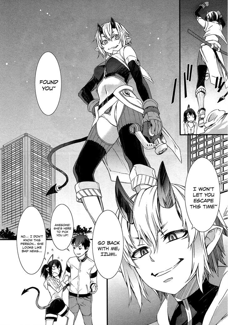 Tenraku Akuma! Demon's Core Chapter 3.2 page 12 - Chapter 3 v2 : Ramen and Assault