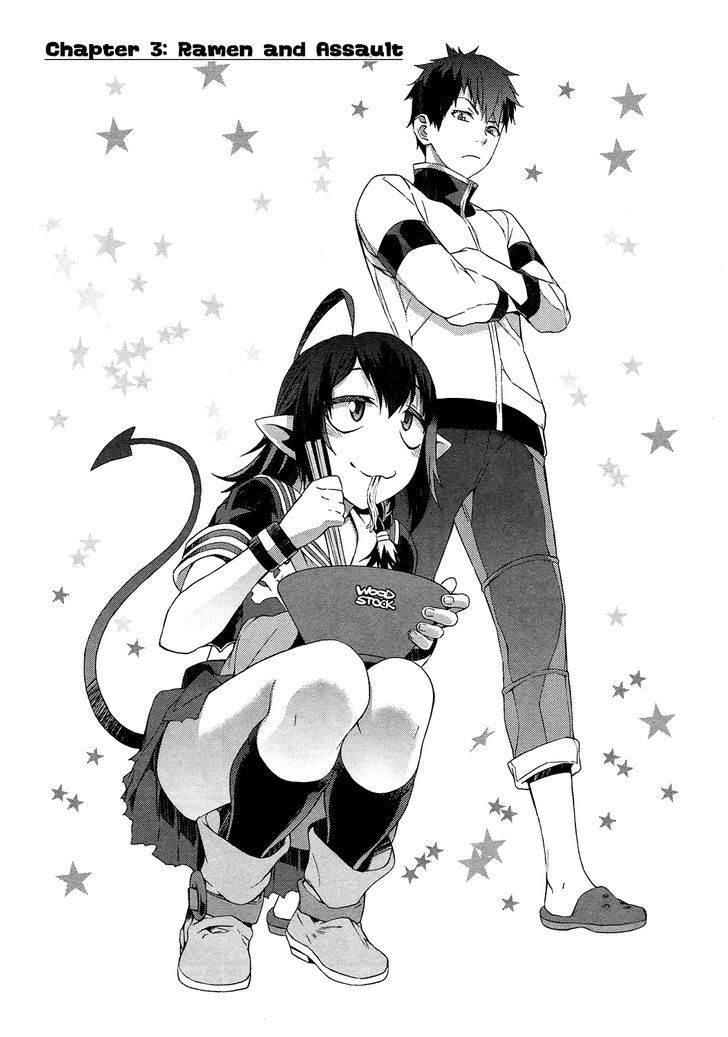 Tenraku Akuma! Demon's Core Chapter 3.2 page 2 - Chapter 3 v2 : Ramen and Assault