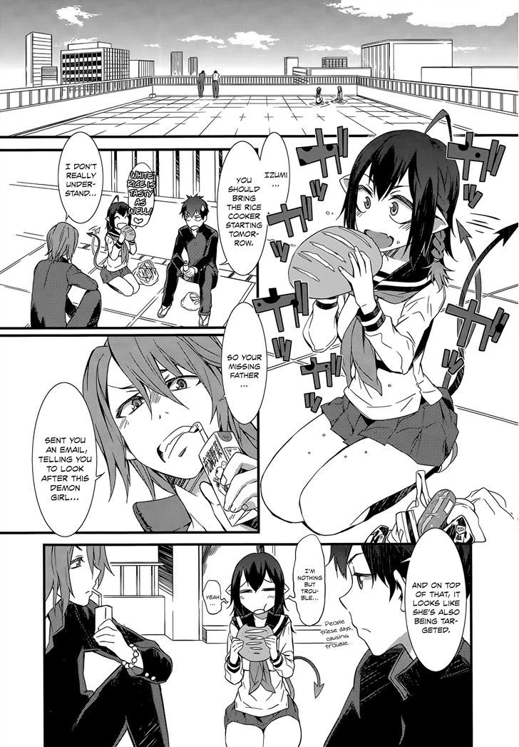 Tenraku Akuma! Demon's Core Chapter 4.2 page 14 - Chapter 4 v2 : A Clergyman and a Buddhist Priest