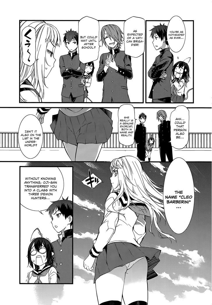 Tenraku Akuma! Demon's Core Chapter 4.2 page 18 - Chapter 4 v2 : A Clergyman and a Buddhist Priest