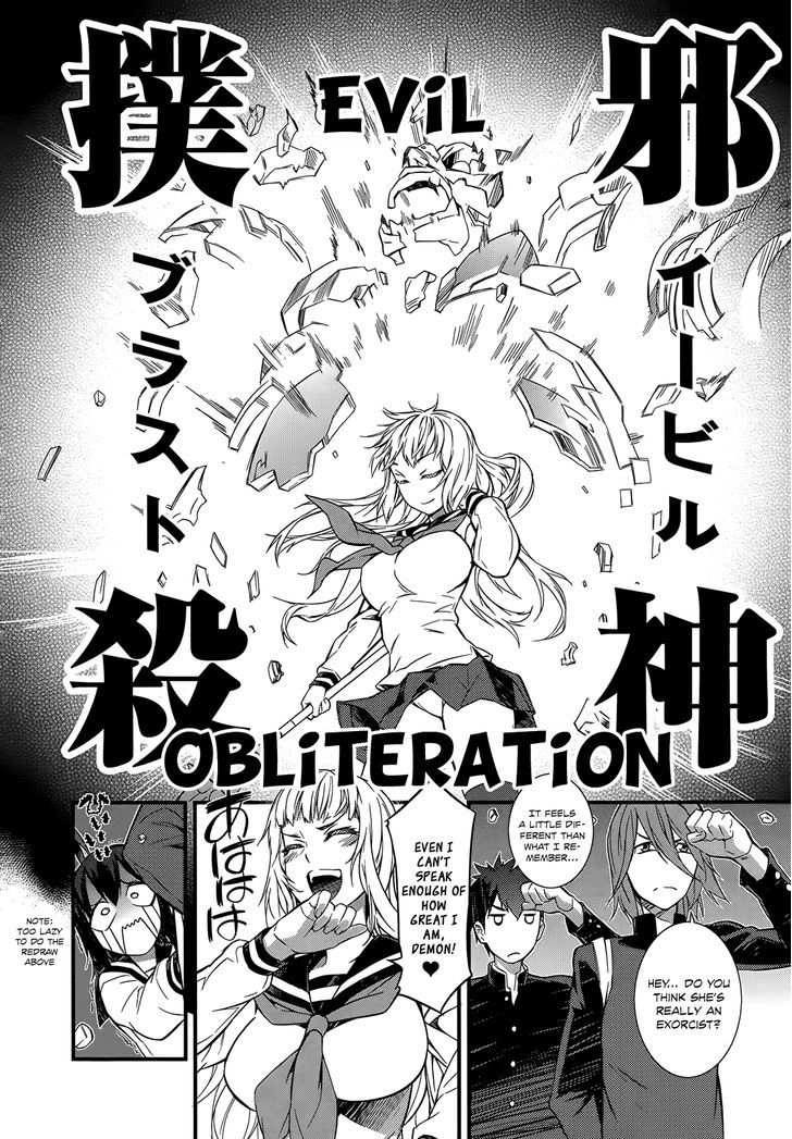 Tenraku Akuma! Demon's Core Chapter 4.2 page 27 - Chapter 4 v2 : A Clergyman and a Buddhist Priest