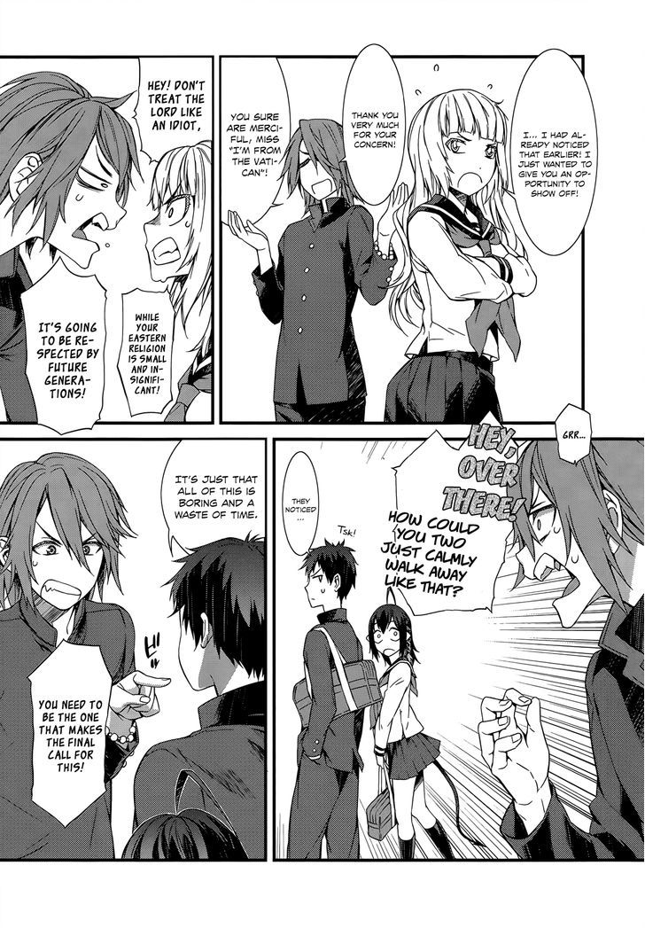 Tenraku Akuma! Demon's Core Chapter 4.2 page 30 - Chapter 4 v2 : A Clergyman and a Buddhist Priest
