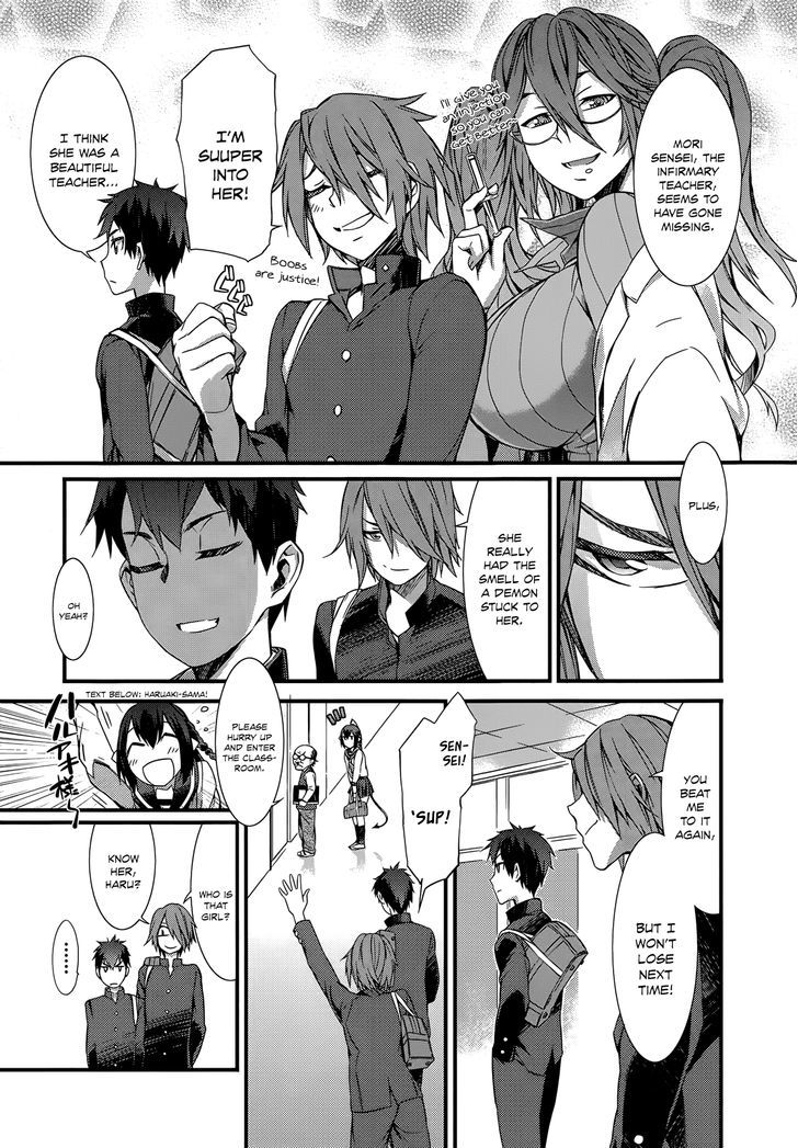 Tenraku Akuma! Demon's Core Chapter 4.2 page 8 - Chapter 4 v2 : A Clergyman and a Buddhist Priest