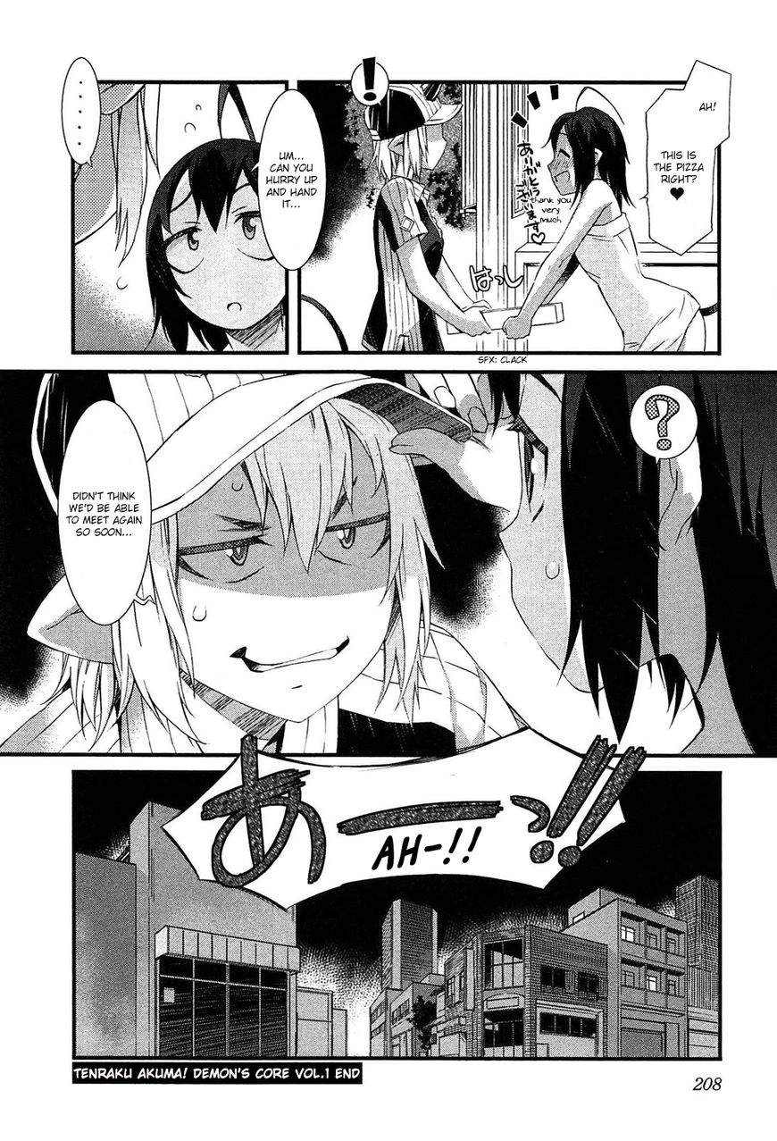 Tenraku Akuma! Demon's Core Chapter 6 page 33 - Chapter 6 : Harmony of Curry and Pizza