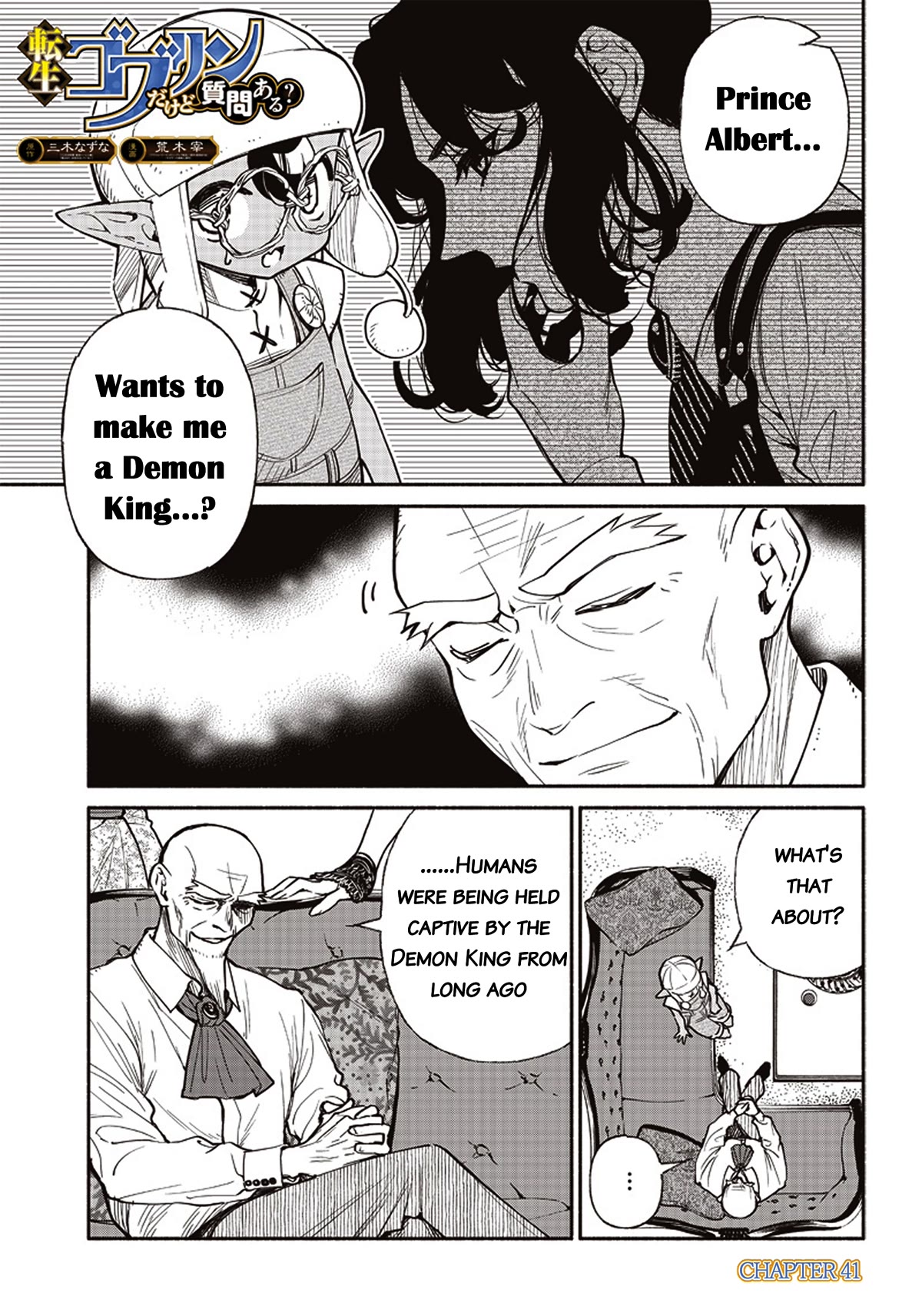 Tensei Goblin dakedo Shitsumon aru? Chapter 41 page 1 - Chapter 41