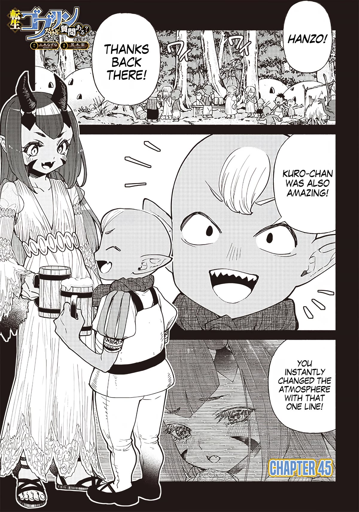 Tensei Goblin dakedo Shitsumon aru? Chapter 46 page 1 - Chapter 46