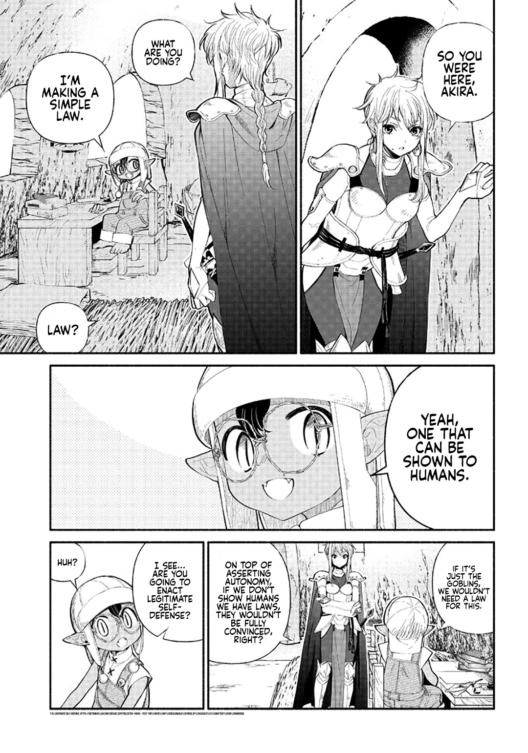 Tensei Goblin dakedo Shitsumon aru? Chapter 7 page 3 - Chapter 7