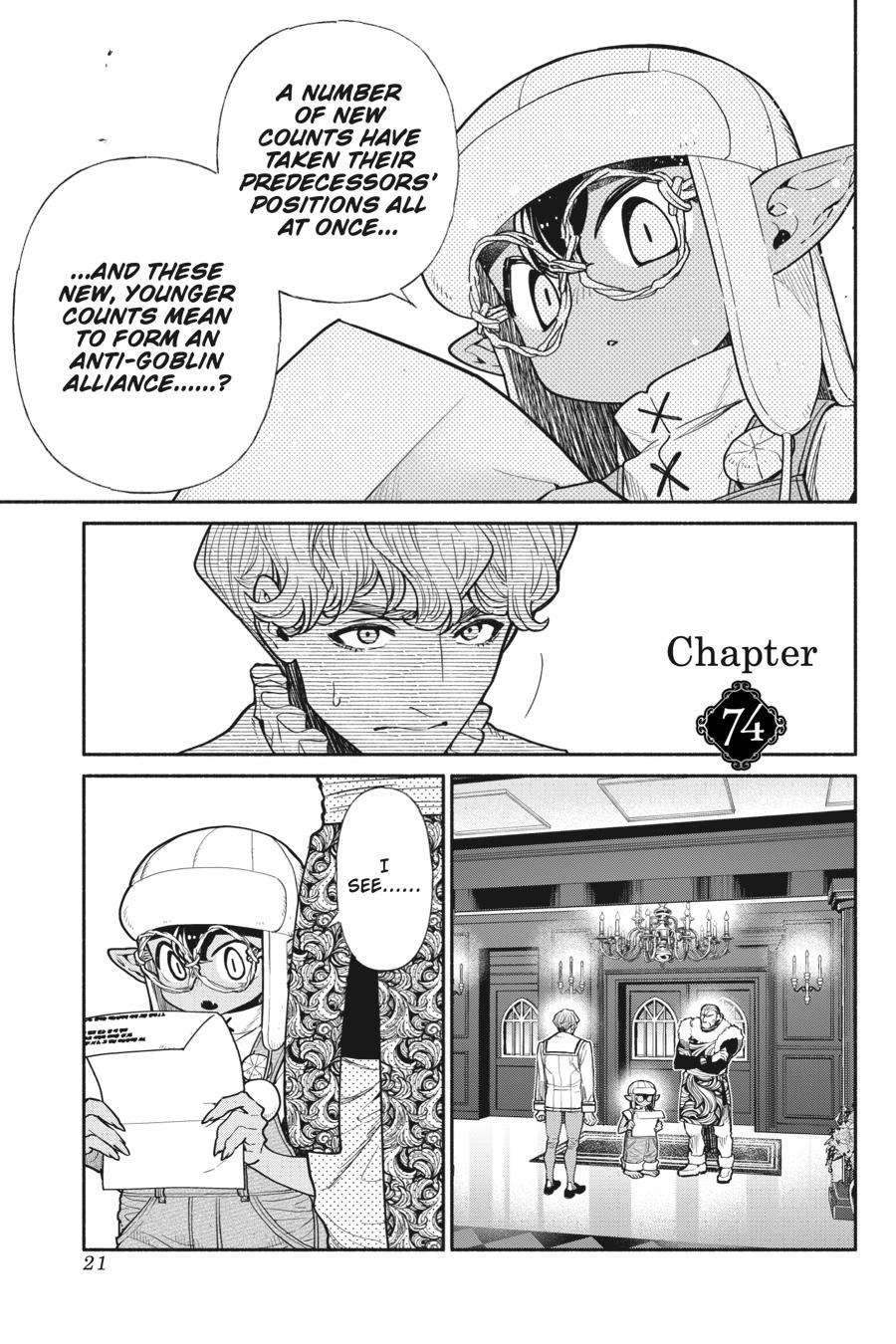 Tensei Goblin dakedo Shitsumon aru? Chapter 74 page 1 - Chapter 74
