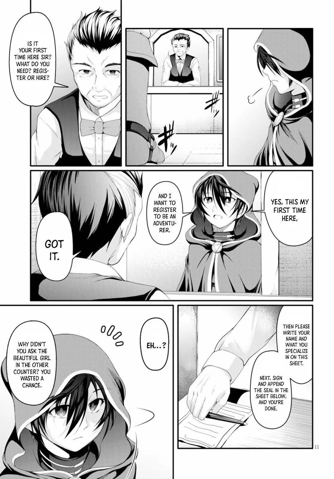 Tensei Inja wa Hokusoemu Chapter 1 page 12 - Chapter 1