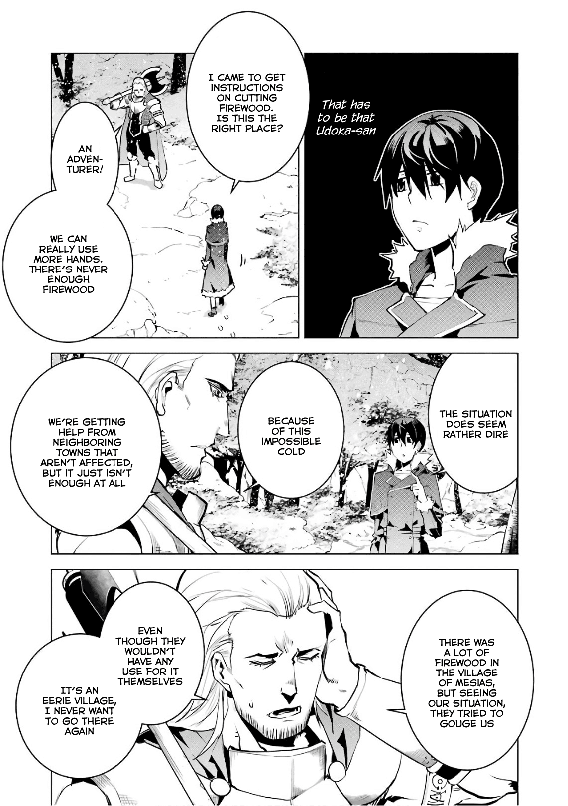 Tensei Kenja no Isekai Raifu ~Daini no Shokugyo wo Ete, Sekai Saikyou ni Narimashita~ Chapter 12 page 36 - Chapter 12: It Seems It Was Rather Cold and Dreadful