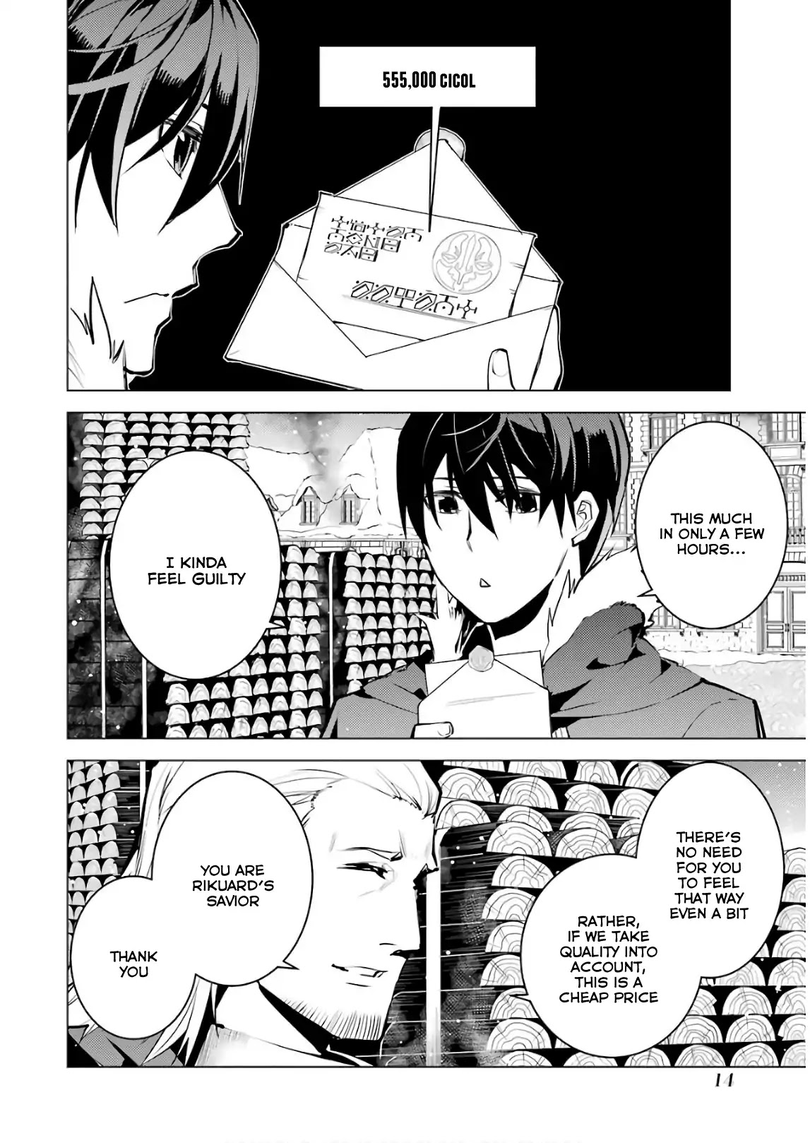 Tensei Kenja no Isekai Raifu ~Daini no Shokugyo wo Ete, Sekai Saikyou ni Narimashita~ Chapter 13 page 15 - Chapter 13: The Slimes Got Enraged