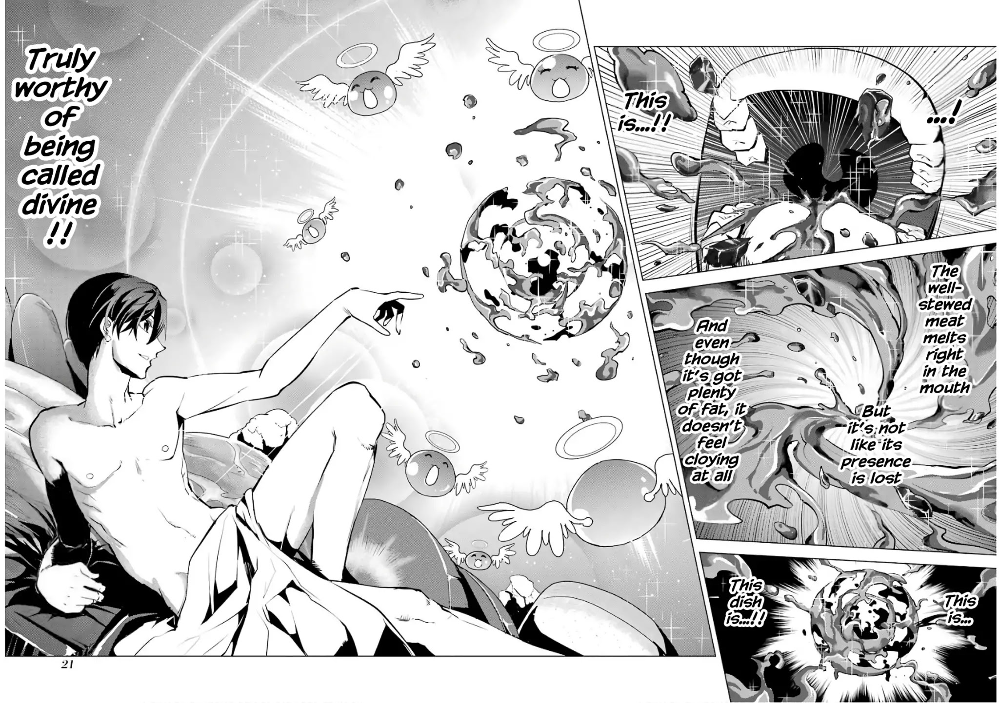 Tensei Kenja no Isekai Raifu ~Daini no Shokugyo wo Ete, Sekai Saikyou ni Narimashita~ Chapter 13 page 21 - Chapter 13: The Slimes Got Enraged