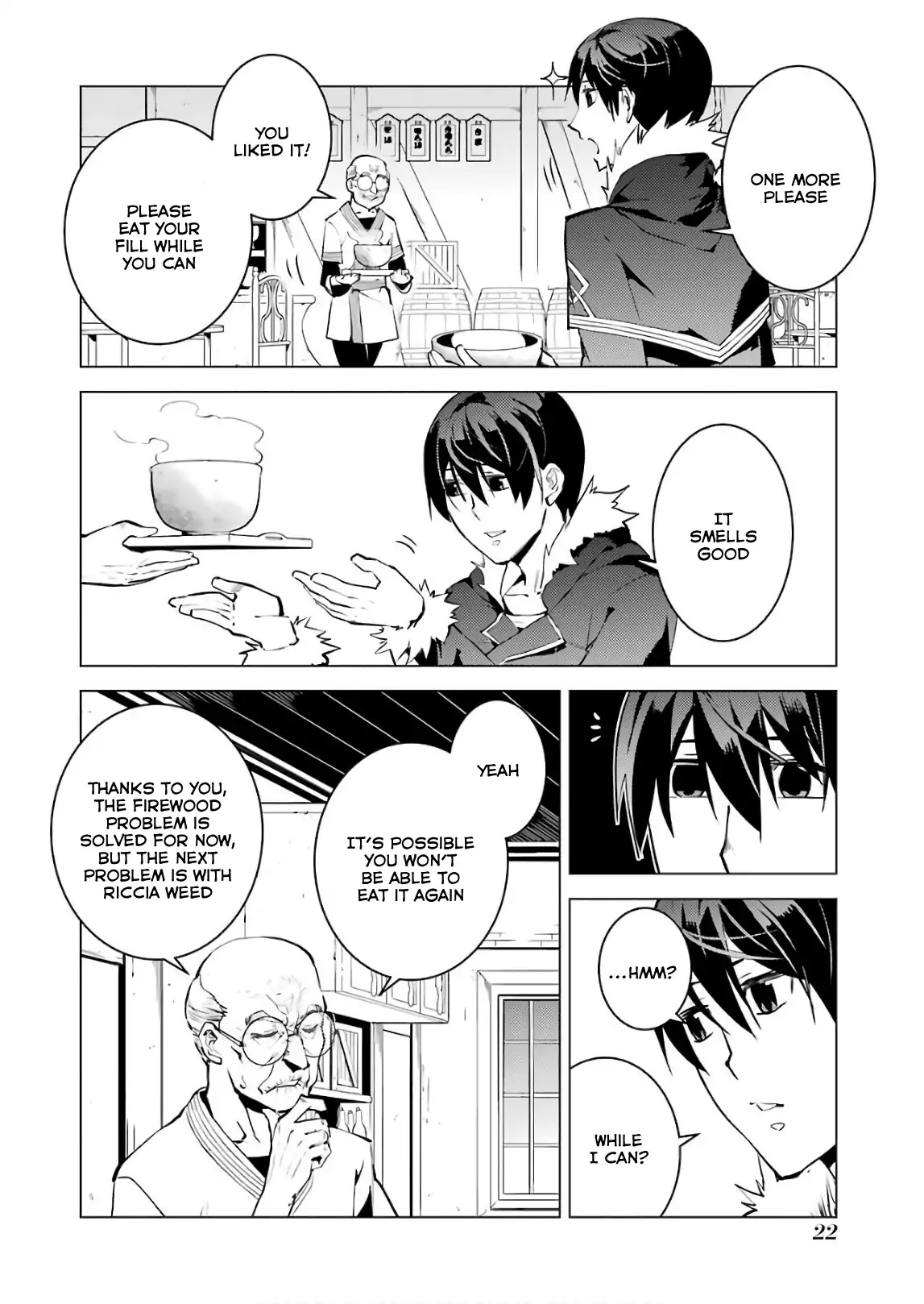 Tensei Kenja no Isekai Raifu ~Daini no Shokugyo wo Ete, Sekai Saikyou ni Narimashita~ Chapter 13 page 22 - Chapter 13: The Slimes Got Enraged