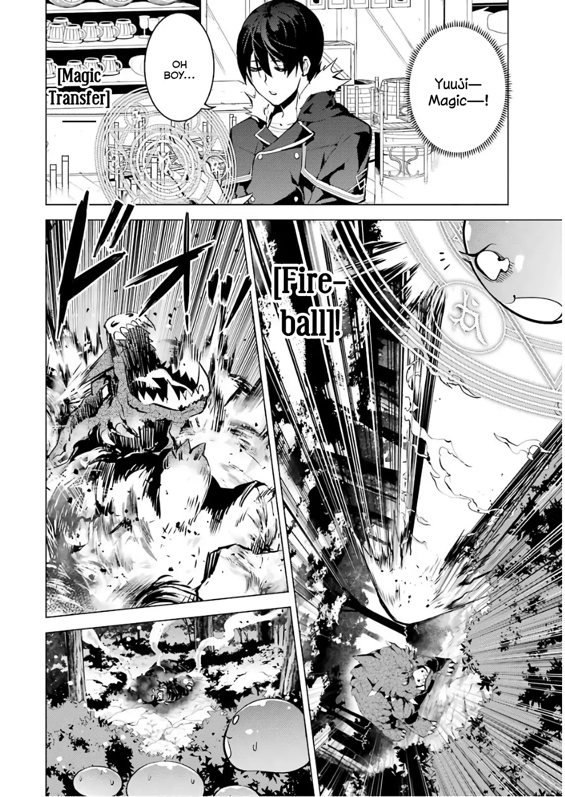 Tensei Kenja no Isekai Raifu ~Daini no Shokugyo wo Ete, Sekai Saikyou ni Narimashita~ Chapter 13 page 32 - Chapter 13: The Slimes Got Enraged