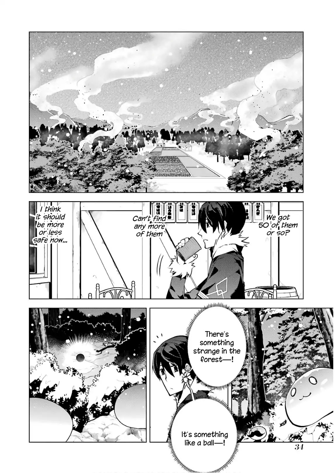 Tensei Kenja no Isekai Raifu ~Daini no Shokugyo wo Ete, Sekai Saikyou ni Narimashita~ Chapter 13 page 34 - Chapter 13: The Slimes Got Enraged