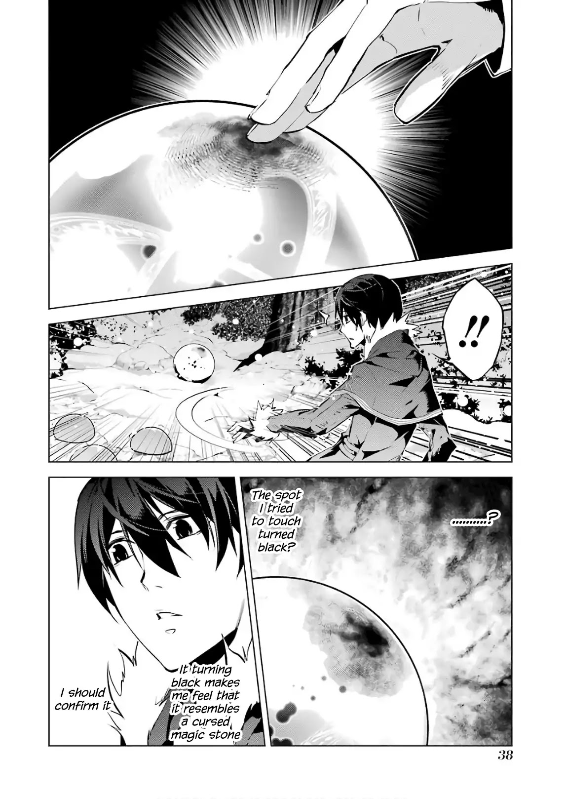 Tensei Kenja no Isekai Raifu ~Daini no Shokugyo wo Ete, Sekai Saikyou ni Narimashita~ Chapter 13 page 38 - Chapter 13: The Slimes Got Enraged