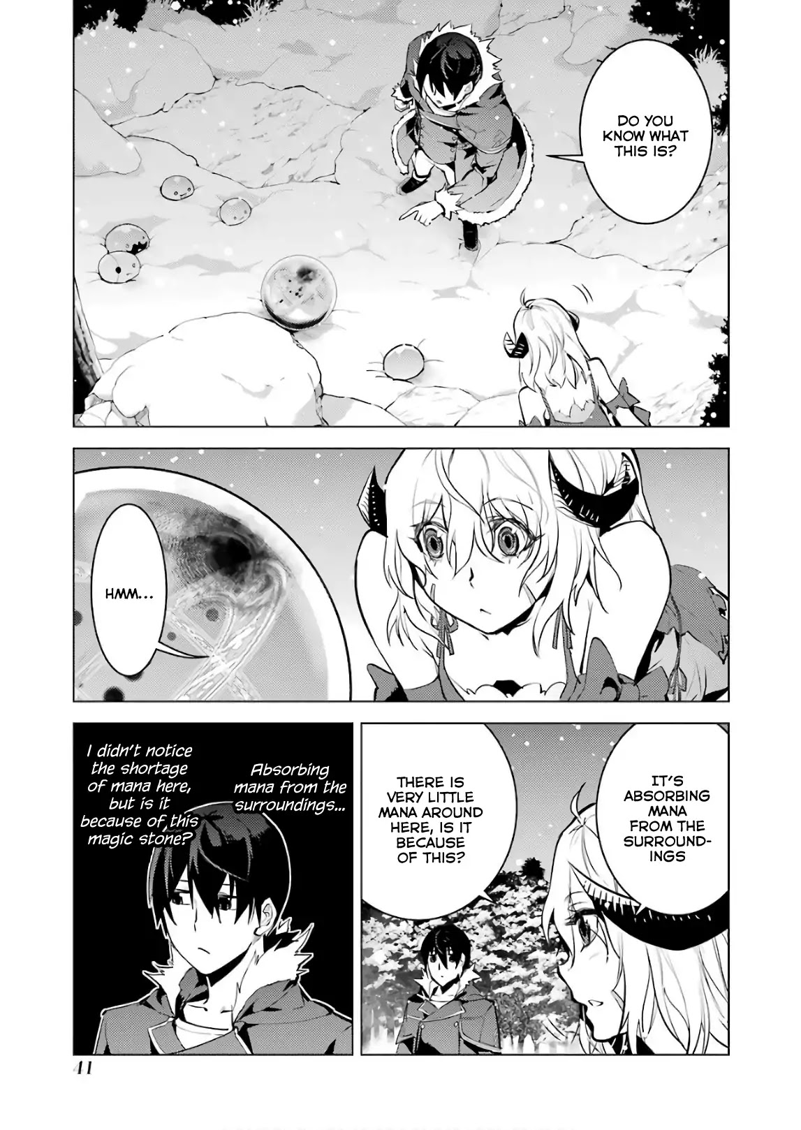 Tensei Kenja no Isekai Raifu ~Daini no Shokugyo wo Ete, Sekai Saikyou ni Narimashita~ Chapter 13 page 41 - Chapter 13: The Slimes Got Enraged