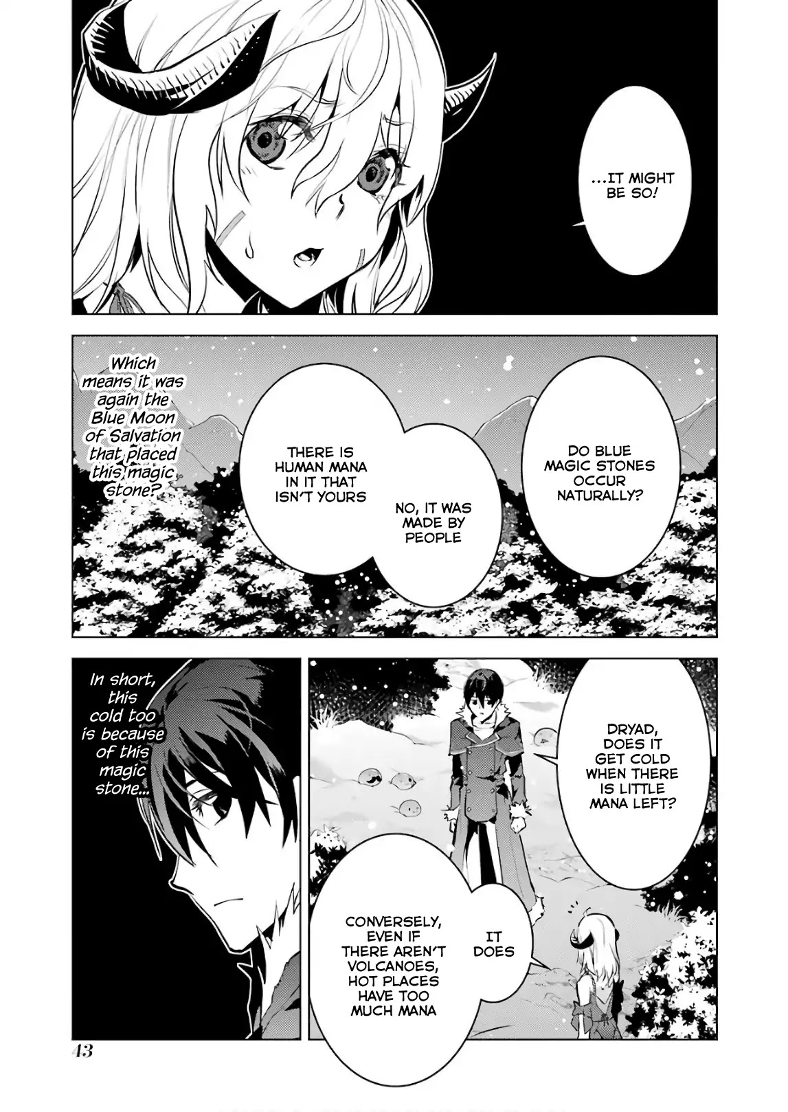 Tensei Kenja no Isekai Raifu ~Daini no Shokugyo wo Ete, Sekai Saikyou ni Narimashita~ Chapter 13 page 43 - Chapter 13: The Slimes Got Enraged