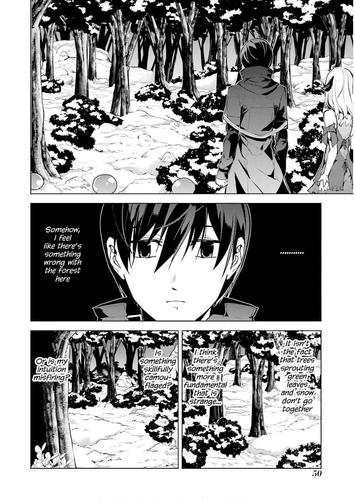 Tensei Kenja no Isekai Raifu ~Daini no Shokugyo wo Ete, Sekai Saikyou ni Narimashita~ Chapter 13 page 50 - Chapter 13: The Slimes Got Enraged