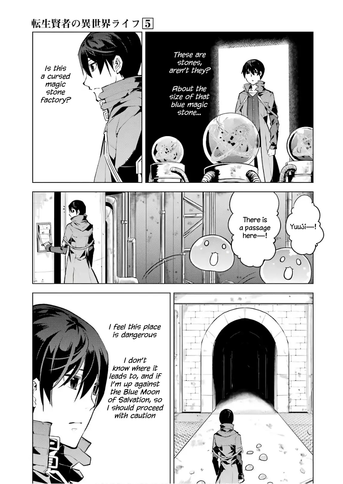 Tensei Kenja no Isekai Raifu ~Daini no Shokugyo wo Ete, Sekai Saikyou ni Narimashita~ Chapter 13 page 59 - Chapter 13: The Slimes Got Enraged