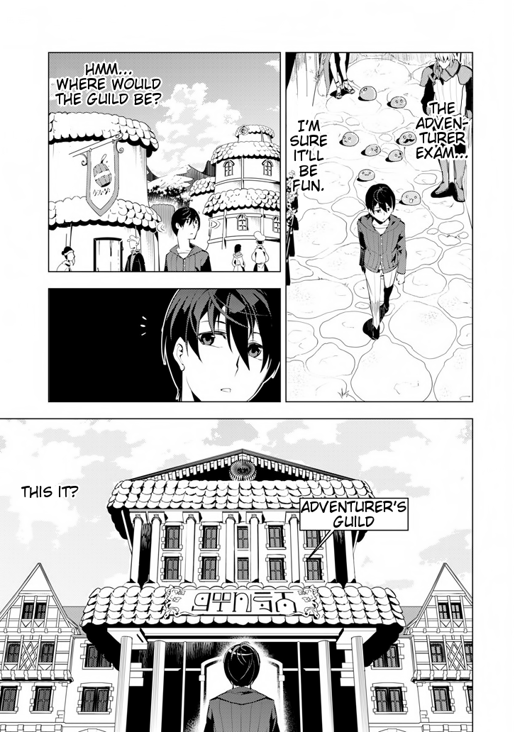 Tensei Kenja no Isekai Raifu ~Daini no Shokugyo wo Ete, Sekai Saikyou ni Narimashita~ Chapter 2 page 15 - Chapter 2: Heading towards town