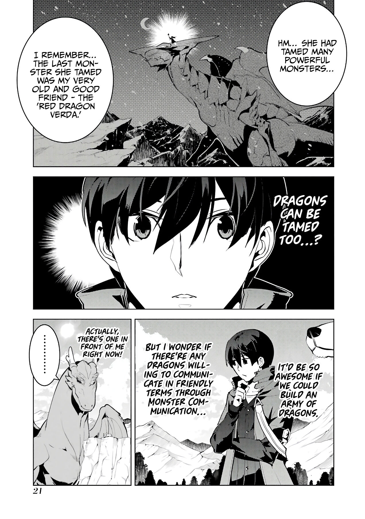 Tensei Kenja no Isekai Raifu ~Daini no Shokugyo wo Ete, Sekai Saikyou ni Narimashita~ Chapter 25 page 22 - Chapter 25: I got acquainted with the Dragon.