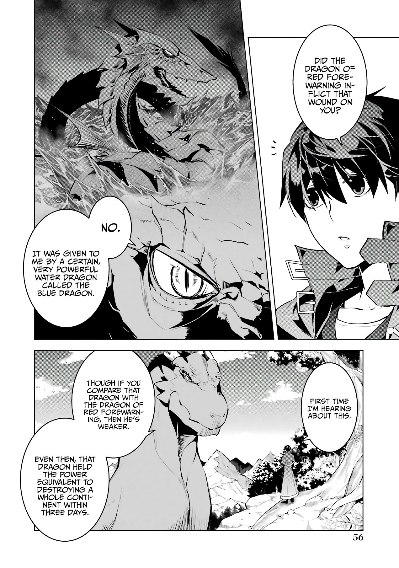 Tensei Kenja no Isekai Raifu ~Daini no Shokugyo wo Ete, Sekai Saikyou ni Narimashita~ Chapter 25 page 57 - Chapter 25: I got acquainted with the Dragon.