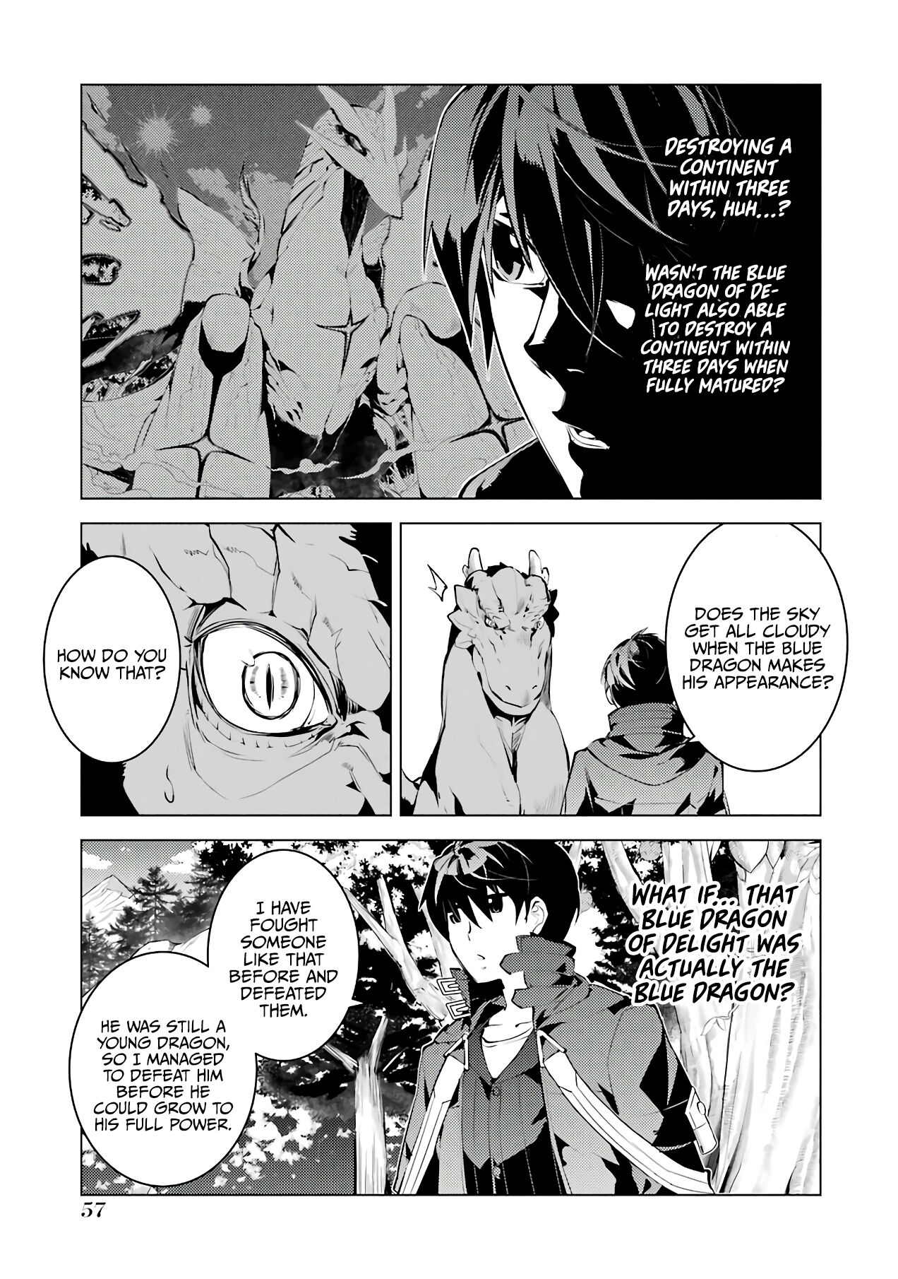 Tensei Kenja no Isekai Raifu ~Daini no Shokugyo wo Ete, Sekai Saikyou ni Narimashita~ Chapter 25 page 58 - Chapter 25: I got acquainted with the Dragon.